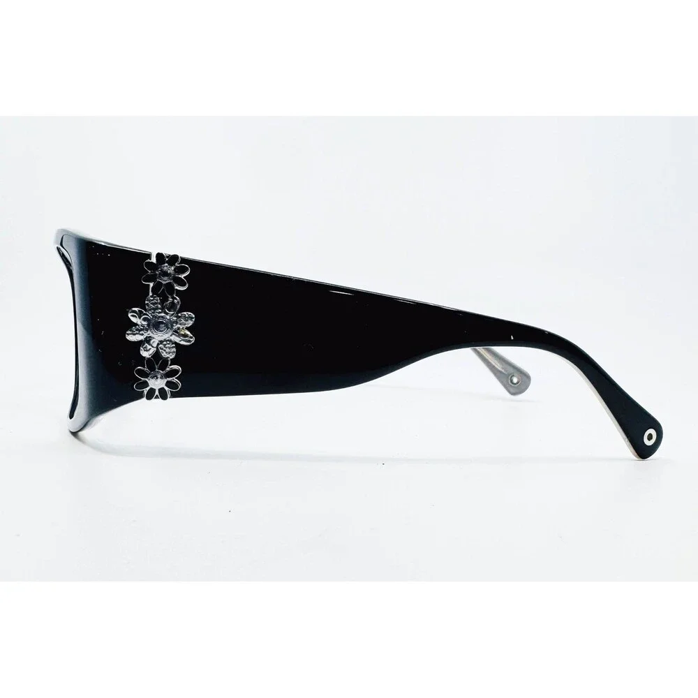 Coach Eyeglasses Womens Black Floral Butterfly Frame 125 44893